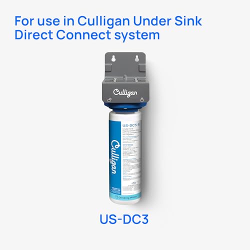 Culligan US-DC3-R Under Sink Water Filter Cartridge 1 Pack, 0.5 Micron Lead & Chlorine Reduction