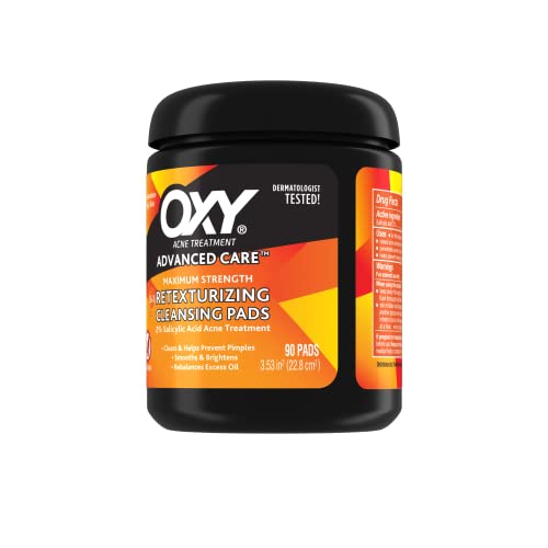 Oxy Maximum Action 3-In-1 Treatment Pads, 90 Count, Packaging may vary (Pack of 2)