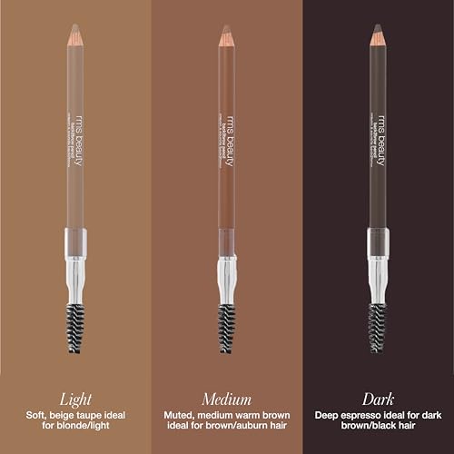 RMS Beauty Back2Brow Eyebrow Pencil Light - Precise, Long-Lasting Brow Definer