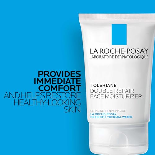 Bundle of La Roche-Posay Toleriane Purifying Foaming Facial Cleanser + Toleriane Double Repair Face Moisturizer