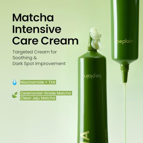 Matcha Face Cream with Niacinamide & Tranexamic Acid for Brightening & Even Skin Tone