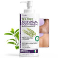 Antifungal Body Wash with Tea Tree Oil 16.9 Fl Oz for Eczema & Acne - Men & Women