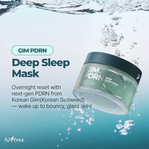 IsNtree Gim PDRN Deep Sleep Mask 80ml, 2.7 fl oz + Gim PDRN Hydro Bouncy Ampoule 50ml, 1.69 fl oz
