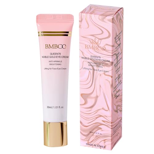 BMBCO 24K Gold Eye Cream ? Dark Circle & Wrinkle Treatment, Hydrating & Brightening Under Eye Care, Anti-Aging & Firming for Fine Lines, Korean Skincare for Women & Men