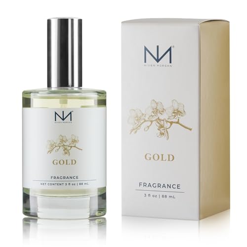 Women’s Gold Perfume | Long-Lasting Floral Amber Fragrance - 3 oz