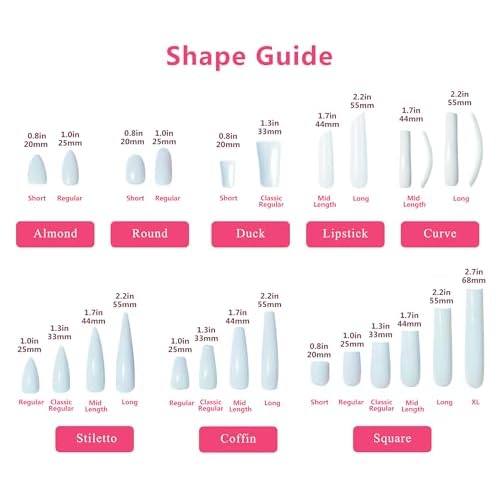 LOVFUL Press on Nails Chateau Glimmer | Handmade with Full Covered Crystals | Reusable Full Cover Nails | Almond Regular 1.0 in | P001-S