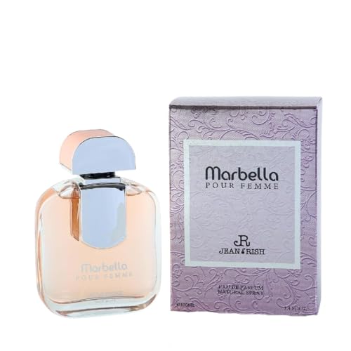 Jean Rish Marbella Vanilla Eau de Parfum for Women 100ml - Elegant, Long-Lasting Fragrance