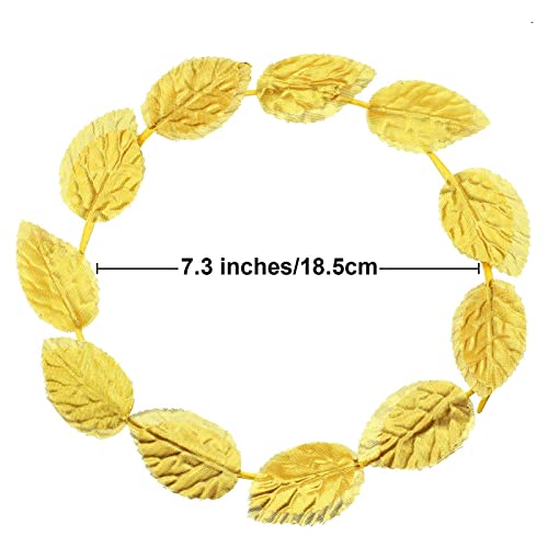 24 Pcs Gold Laurel Crown Wreath Headbands for Women - Roman Style Costume Accessories Variation of THIS listing