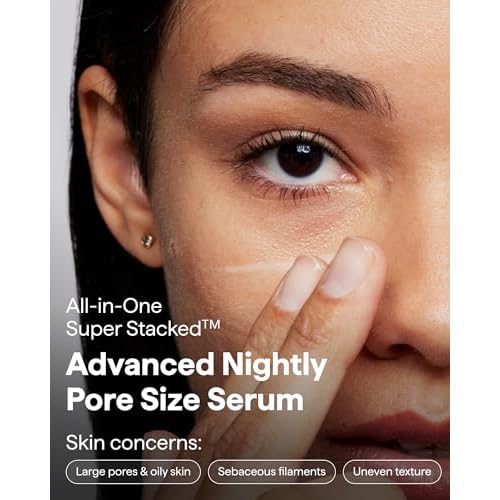 Remedy for Pore Size | Pore Refining Advanced Serum | Large Pore Minimizer with Retinol, BHA Salicylic Acid, Niacinamide | for Texture, Pimples, Blackheads | by Dermatologist Dr. Shah