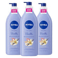 NIVEA Oil in Lotion Body Lotion - Vanilla & Almond Oil, 16.9 fl oz x 3 Pack