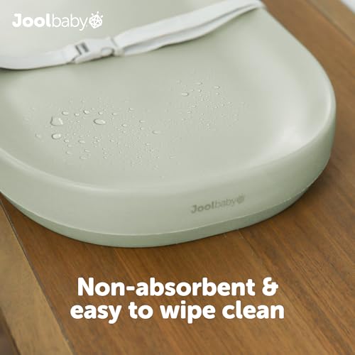 Jool Baby Waterproof Baby Changing Pad - Sage, Large & Portable for Nursery