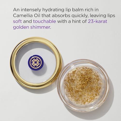 TATCHA Camellia Gold Spun Lip Balm - Nourishing Moisturizer with 23K Gold