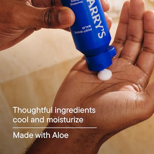 Men's Post-Shave Balm with Aloe 3.4 Fl Oz Pack of 4 - Calms & Moisturizes Skin