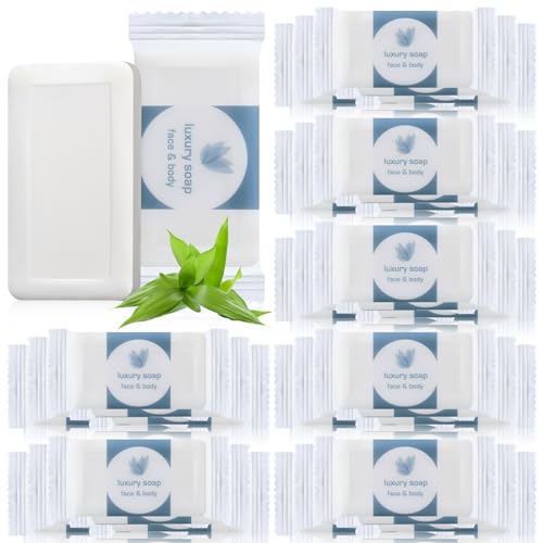 Kacctyen 600 Pcs Mini Bar Soap - Individually Wrapped Hand Soap for Hotels