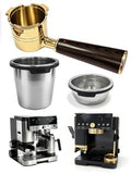 Double & Luxe Basket Portafilter for Ninja Luxe Café Espresso Machines