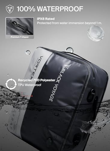 Gray Reusable Vacuum Compression Travel Bags 2-Pack - Large, Waterproof, Space Saver
