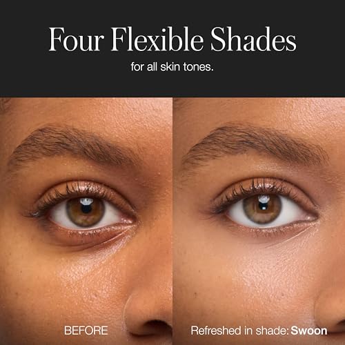 RMS Beauty Superbright Undereye Corrector ? 100% Mineral SPF 30 Sunscreen ? Brightening Eye Cream with Caffeine & Peptides ? Tinted Depuffing Metal Rollerball ? 0.4 fl oz