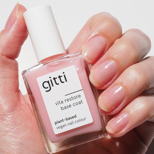 Vita Restore Nail Strengthening Base Coat - Soft Rose, 0.5 Fl Oz