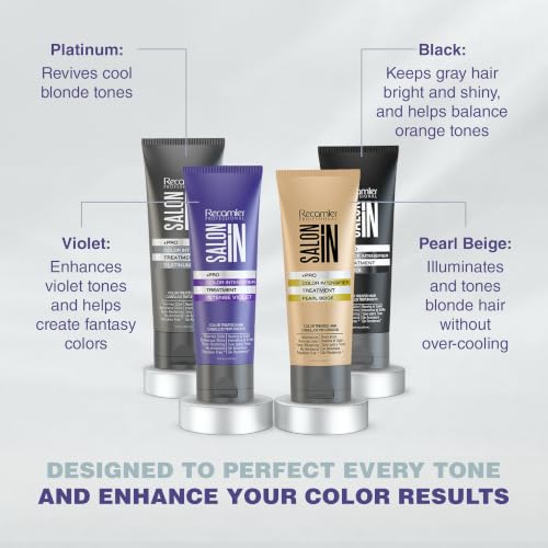Pearl Beige Color Intensifier Hair Mask for Blonde & Light Hair - Nourishing & Tonal Care