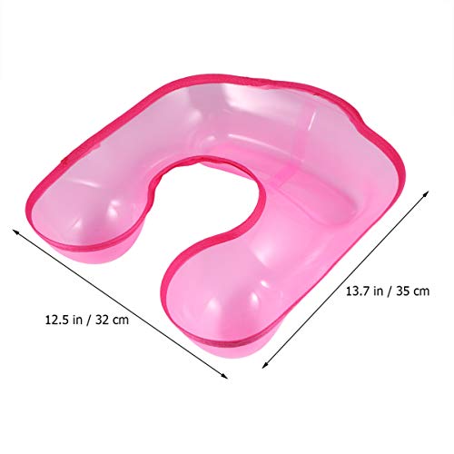ARTIBETTER Salon Hairdressing Neck Tray Plastic Support Cover for Hair Coloring & Cutting