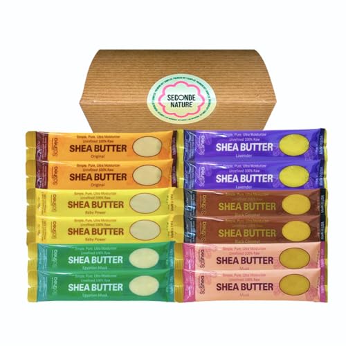 Shea Butter Sampler Pack - Unrefined Natural Body & Hair Moisturizer Set
