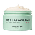 Miami Beach Bum, Bum + Body Cream Mint 6.7oz, Daily Moisturizer For Total Skin Health, Body Acne Treatment, Razor Bumps, Keratosis Pilaris, Ingrown Hairs, Sunburns, Blemishes & More..