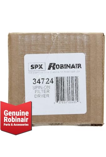 Robinair 34724 A/C Recycling Filter-Drier Spin-On Replacement Filter 3.8 x 13.1 inches