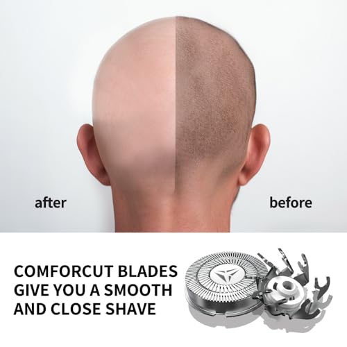 Shaver Replacement Blades for Skull Shaver Pitbull Pro - 12 Blades