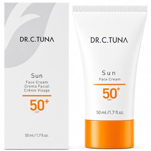 Farmasi Dr. C. Tuna SPF 50 Face Sunscreen, UVA UVB Protection, 1.7 fl oz