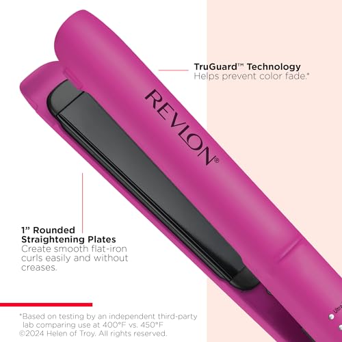 REVLON Ceramic Tourmaline 1" Flat Iron
