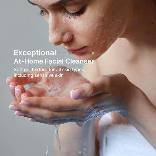 INNOAESTHETICS Soft Cleanser, Professional-Grade Purifying Gel, pH Balanced Daily Face Cleanser for Sensitive Skin, Formula 2712