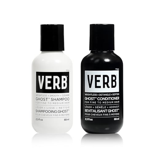 VERB Ghost Shampoo & Conditioner Duo Citrus + Sweet Violet - Weightless Fine Hair Set
