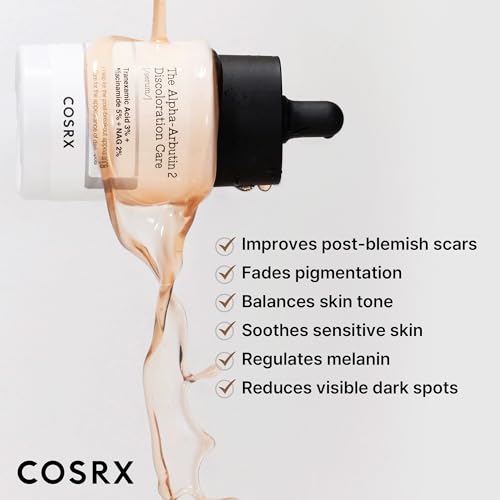COSRX 2% Alpha Arbutin Discoloration Care Serum + Snail Mucin 96% Power Essence
