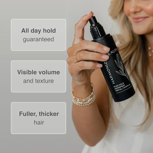 Harmonize Beauty Flex Hold Non-Aerosol Hair Spray - Natural Finish, 6.76 fl oz