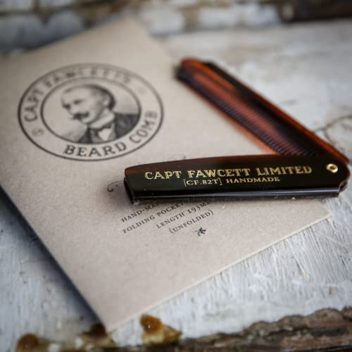 Captain Fawcett Beard Comb (82T) 300g – Branded Grooming Accessory