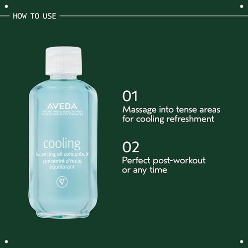 Aveda Cooling Balancing Oil Concentrate Travel Size 0.24 Fl Oz – Menthol & Organic Peppermint