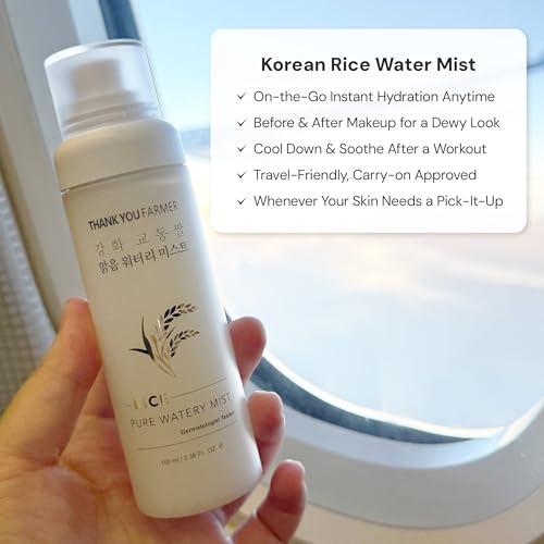 THANKYOU FARMER Rice Pure Watery Mist 3.38 Fl oz