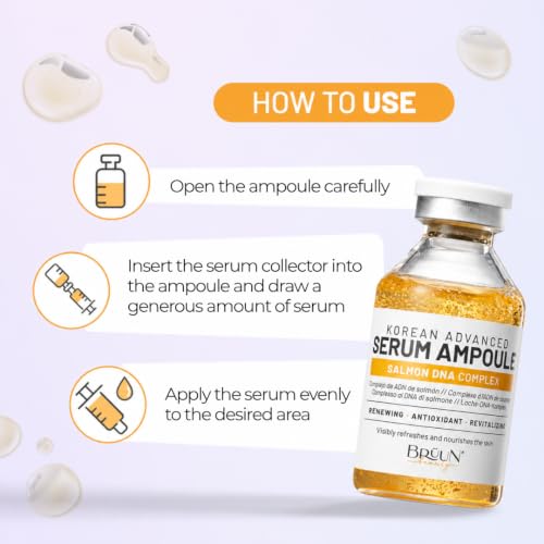 Salmon DNA Ampoule Serum for Micro Needling - Face & Body Skin Care Booster