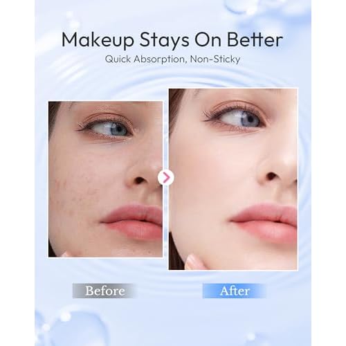 99% Purity Salmon DNA PDRN Serum Ampoules (0.05 fl.oz x 30e) - Hyaluronic Acid Serum, Pre-makeup Skincare, Hydrating Anti-Aging Serum for Sensitive Skin, Portable Vials with Niacinamide, Face & Neck