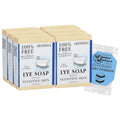 CLASSYONE Grandma's Pure Lye Soap Bar Bundle - Unscented Face & Body Wash for Sensitive Skin, Pack of 6