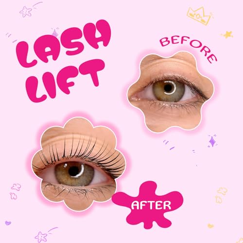 Lash Lift Kit 10 Pcs - Salon-Quality Eyelash Perm & Brow Lamination Set