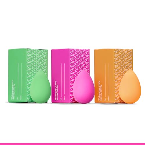 Beautyblender Bouncehaus Essentials Set - 3 Makeup Sponges & Accessories