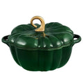 Pumpkin Dutch Oven Pot 3.8 Qt Enameled Cast Iron Halloween Decor