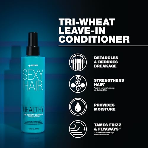 Tri-Wheat Leave-In Conditioner for Hair 8.5 fl oz - Nourishing & Detangling