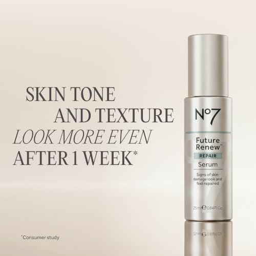 No7 Future Renew Damage Reversal Anti-Aging Face Serum 0.84 Fl Oz - Pack of 1