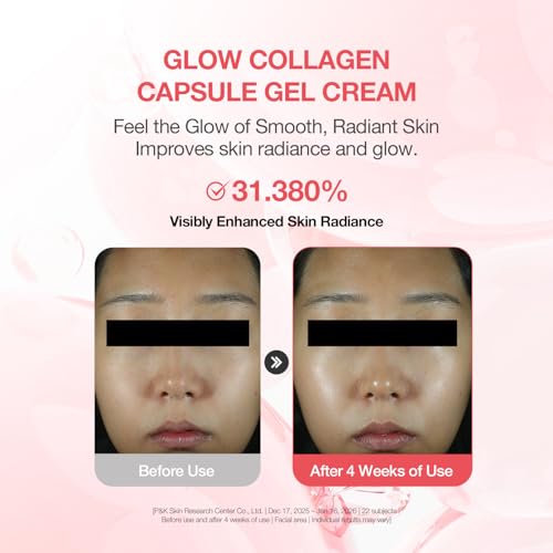 CLIV Glow Collagen Capsule Gel Cream – 8-Layer Hyaluronic Acid Moisturizer