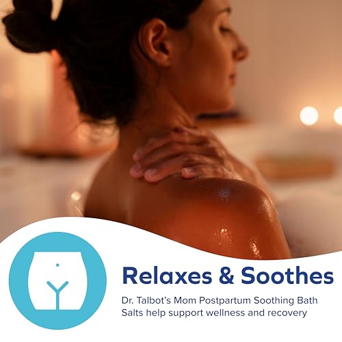 Dr. Talbot's Postpartum Soothing Bath Salts ? Lavender Infused, Paraben-Free Relaxation & Recovery Bath Soak for New Moms ? Ideal for Post-Childbirth Healing & Everyday Stress Relief