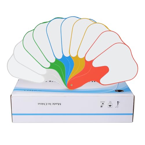 EustomA 10 Pcs Handheld Mirror Molar Tooth Shape Mirror for Office Tooth Shaped Hand Mirror