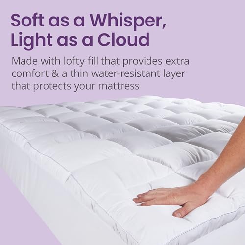 SafeRest CloudGuard Full Size Hybrid Mattress Protector & Pad Extra Padded