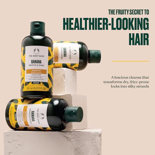 The Body Shop Banana Truly Nourishing Shampoo, 13.5 Fluid Ounce